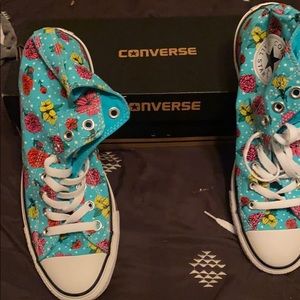 Multi Color high top Converse